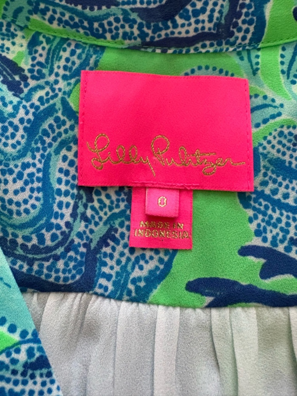 Lilly Pulitzer Gabriel Tunic Dress Sz 0 - Picture 4 of 16